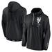 Men's Nike Black New York Mets Authentic Night Game Performance Half-Zip Windbreaker