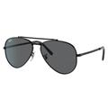 Ray-Ban RB3625 New Aviator Sunglasses Black Frame Dark Grey Lens 55 RB3625-002-B1-55