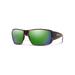 Smith Optics Guide's Choice Sunglasses ChromaPop Polarized Green Mirror Lens Tortoise Frame 204947WR962UI