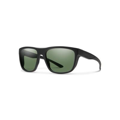 Smith Optics Barra Sunglasses Matte Black Frame ChromaPop Polarized Gray Green Lens 201268DL560L7