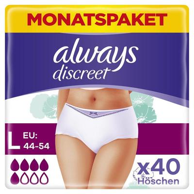 "Always Inkontinenz-Höschen ""Discreet"" Gr.L - 40St."