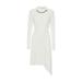 Neck Chain Long Sleeve Dress