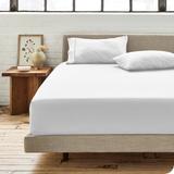 Bare Home Organic Cotton Percale Fitted Bottom Sheet