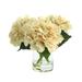 Primrue Hydrangea Floral Arrangements in Vase Polysilk, Glass in Green | 9 H x 10 W x 11 D in | Wayfair FC69211C7412408EBA5F8BA9F4CBCA98