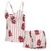 Women s Concepts Sport White St. Louis Cardinals Reel Allover Print Tank Top & Shorts Sleep Set