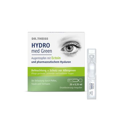 Dr.theiss Hydro med Green Augentro.Einzeldos.Amp. 20x0,35 ml Augentropfen Image