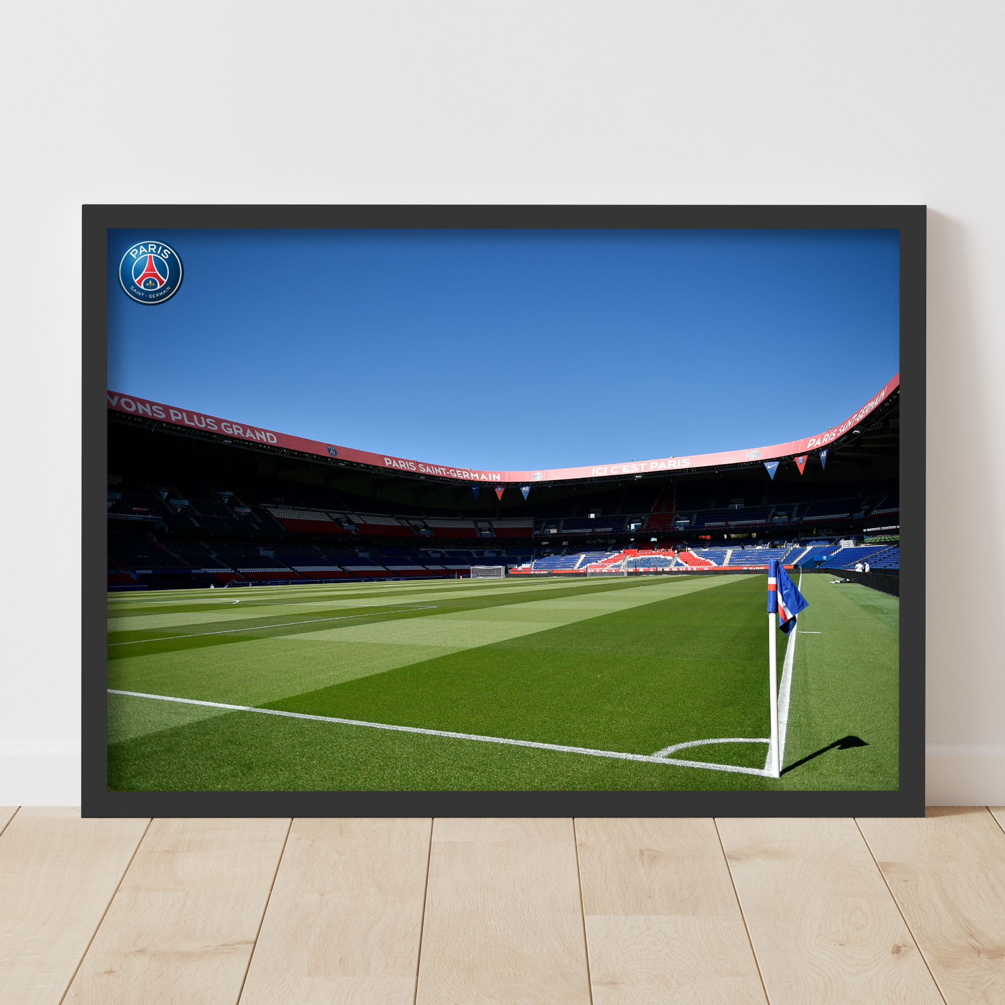Druck des Stadions Paris Saint-Germain – gerahmt – A3 Image