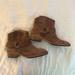Free People Shoes | Free People Suede Boots | Color: Tan | Size: 9
