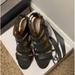 Nine West Shoes | Black Nine West Sandals Size 7.5 | Color: Black | Size: 7.5