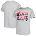 Youth Heather Gray Houston Texans Football T-Shirt