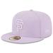 Men's New Era Lavender San Francisco Giants 2023 Spring Color Basic 59FIFTY Fitted Hat