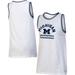 Women's Russell White Michigan Wolverines Tank Top
