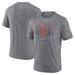 Men's Fanatics Branded Heather Gray Syracuse Orange Laurel Original Throwback T-Shirt