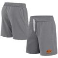 Men's Fanatics Branded Heather Gray Oklahoma State Cowboys Logo Over School Shorts