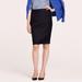 J. Crew Skirts | J. By J. Crew Black Cotton Pencil Skirt | Color: Black | Size: 12