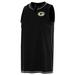 Women's Antigua Black Green Bay Packers Establishment Tank Top