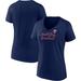 Women's Fanatics Branded Navy Minnesota Twins Regulation V-Neck T-Shirt