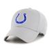 Men's Gray Indianapolis Colts MVP Adjustable Hat