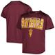 Youth Maroon Arizona State Sun Devils Synthetic T-Shirt