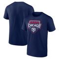 Men's Fanatics Branded Navy Chicago Bears Power Shield T-Shirt