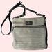 Kate Spade Bags | Kate Spade New York Leather-Trimmed Striped Crossbody Bag Canvas | Color: Black/White | Size: Os