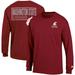 Men's Russell Crimson Washington State Cougars 2-Hit Long Sleeve T-Shirt