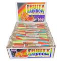 200 X Fruit Rainbow Rock Sticks Handmade Traditional Rainbow Classic Sweets Retro Seaside Gift Wholesale Confectionery