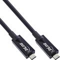 InLine® USB 3.2 Gen.2 AOC Kabel, USB Typ-C Stecker/Stecker, schwarz, 5m