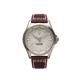 ProTek Titanium Field Watch Titanium Case/Ivory Dial/Dark Brown Strap One Size PT3004