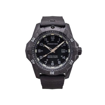 ProTek Carbon USMC Dive Watch Carbon Case/Black Dial/Black Strap One Size PT1011