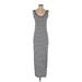 Jack Wills Casual Dress - Slip dress: Blue Stripes Dresses - Women's Size 2