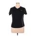 Reebok Active T-Shirt: Black Activewear - Women's Size X-Large