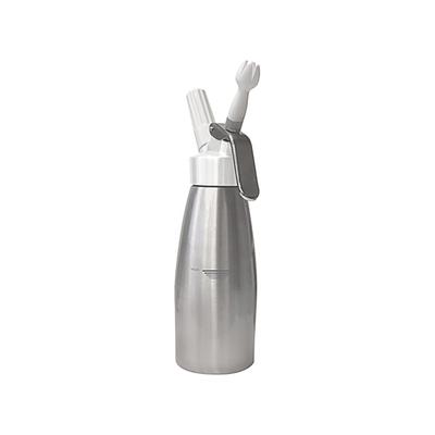 Winco CW-A05 1 Pint Whip Cream Dispenser, Aluminum, Silver