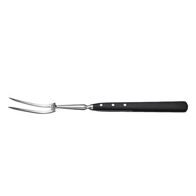 Winco KFP-180 18" Carving Fork, 1 Piece Full Tang, Forged Carbon Steel, POM Handle, Stainless Steel