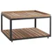 Cane-line Level Outdoor Square Coffee Table - 5008AL | P5008T