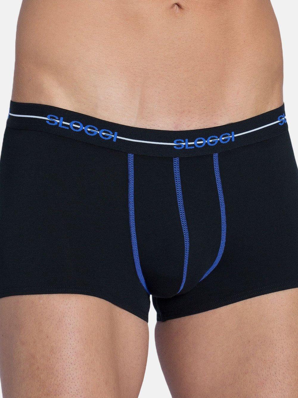 sloggi Retro Short Herren blau, XL Image