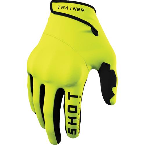 Shot Trainer CE 3.0 Winter Motocross Handschuhe, gelb, Größe 2XL
