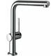 Hansgrohe - Talis M54 Kitchen Mixer Tap Single Lever Pull Out Spout Chrome Modern - Chrome