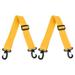 Uxcell 90cmx3.8cm Ski Carrier Strap 2 Pack Snowboard Boot Strap Yellow