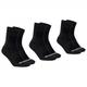 GripGrab - Lightweight SL Summer Socks 3-Pack - Radsocken Unisex L - 44-47 | EU 44-47 schwarz