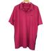 Nike Shirts | Nike Tiger Woods Max Woven Dry Fit Golf 1/2 Snap Polo Shirt Fuchsia Size Xl | Color: Black/Pink | Size: Xl