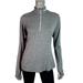 Nike Tops | Nike Dri-Fit Athletic Top Size S Quarter Zip Thumbholes Space Dye Stretch Gray | Color: Gray | Size: S