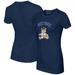 Women's Tiny Turnip Navy New York Yankees Teddy Boy T-Shirt