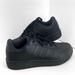 Adidas Shoes | Adidas Neo Black Leather Sneaker Shoe | Color: Black | Size: 11