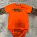 Carhartt One Pieces | Carhartt 9 Month Long Sleeve Onesie | Color: Orange | Size: 9mb