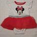 Disney One Pieces | Disney Minnie Mouse Tutu Onesie | Color: Red/White | Size: 6-9mb