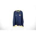 Adidas Jackets & Coats | Adidas Mens Large Team Issued University Of Michigan Football Full Zip Jacket | Color: Blue | Size: L