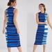 Anthropologie Dresses | Anthropologie Corey Lynn Calter Blue Striped Sleeveless Midi Pullover Dress. | Color: Blue/White | Size: Xs