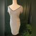 Athleta Dresses | Athleta Topanga T-Shirt Dress Gray And White Stripe Size Small | Color: Gray/White | Size: S