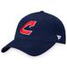 Men's Fanatics Branded Navy Cleveland Indians Cooperstown Collection Core Adjustable Hat